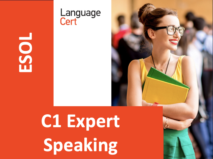 LanguageCert International ESOL C1 Expert – Speaking