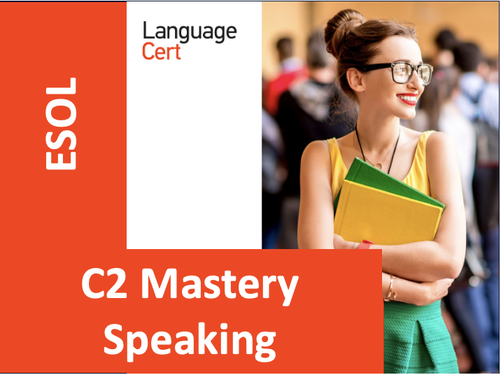 LanguageCert International ESOL C2 Mastery – Speaking