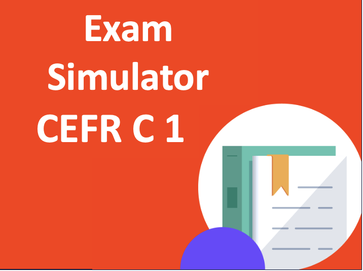 Exam Simulator CEFR C1 English exam